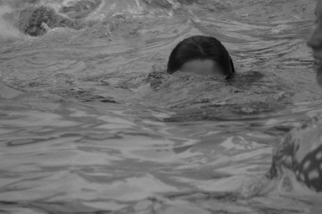 This is a picture of Ellen coming up (or going down) earlier this summer. I thought of it for this post because it's it - it's the place.