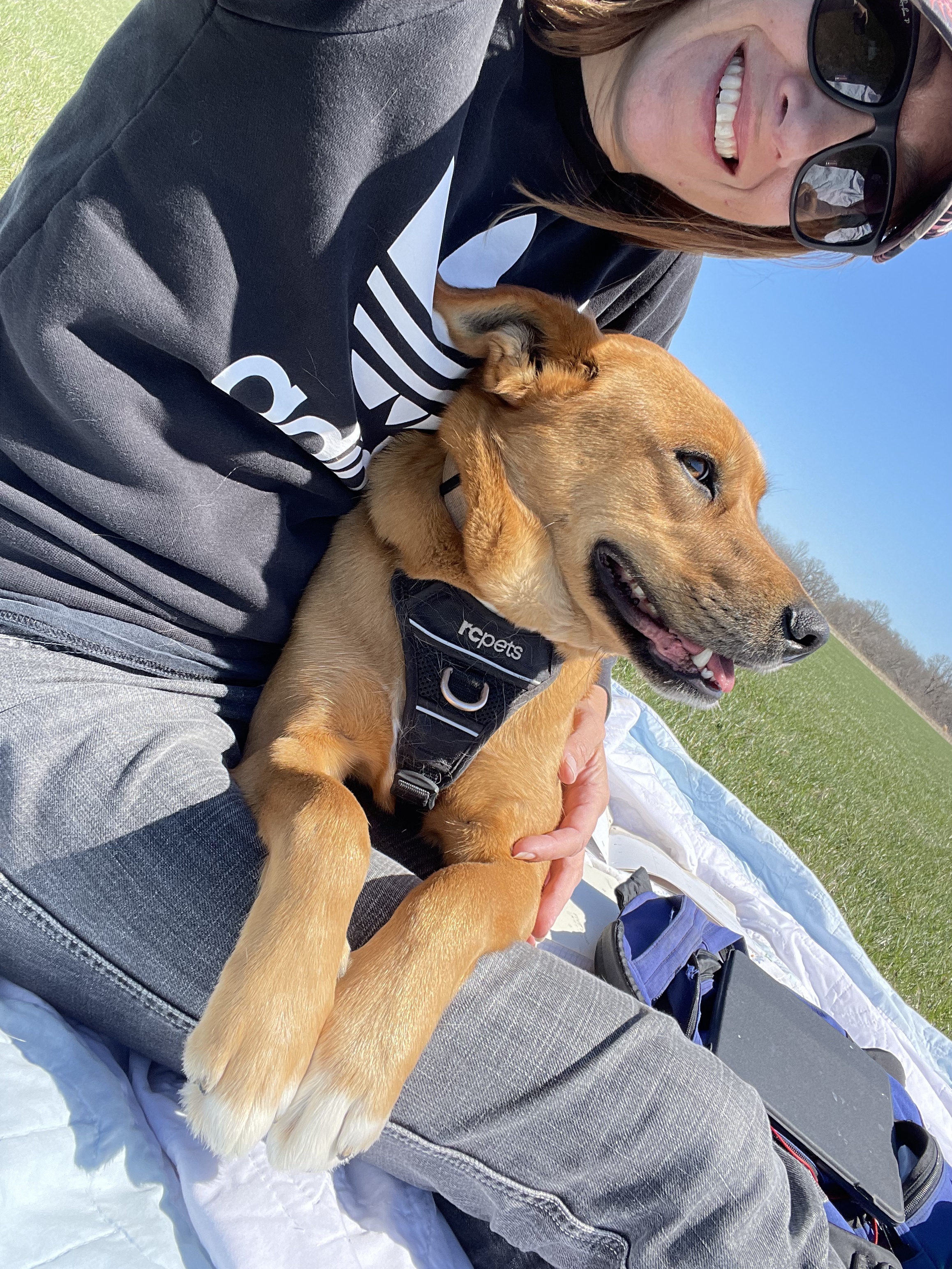 A woman and her dog adventure in Boone's County